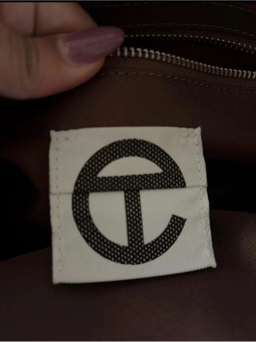 TELFAR Leather Tote Bag -